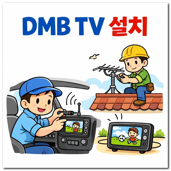 디엠비 티비 설치 앱 사용하는 방법